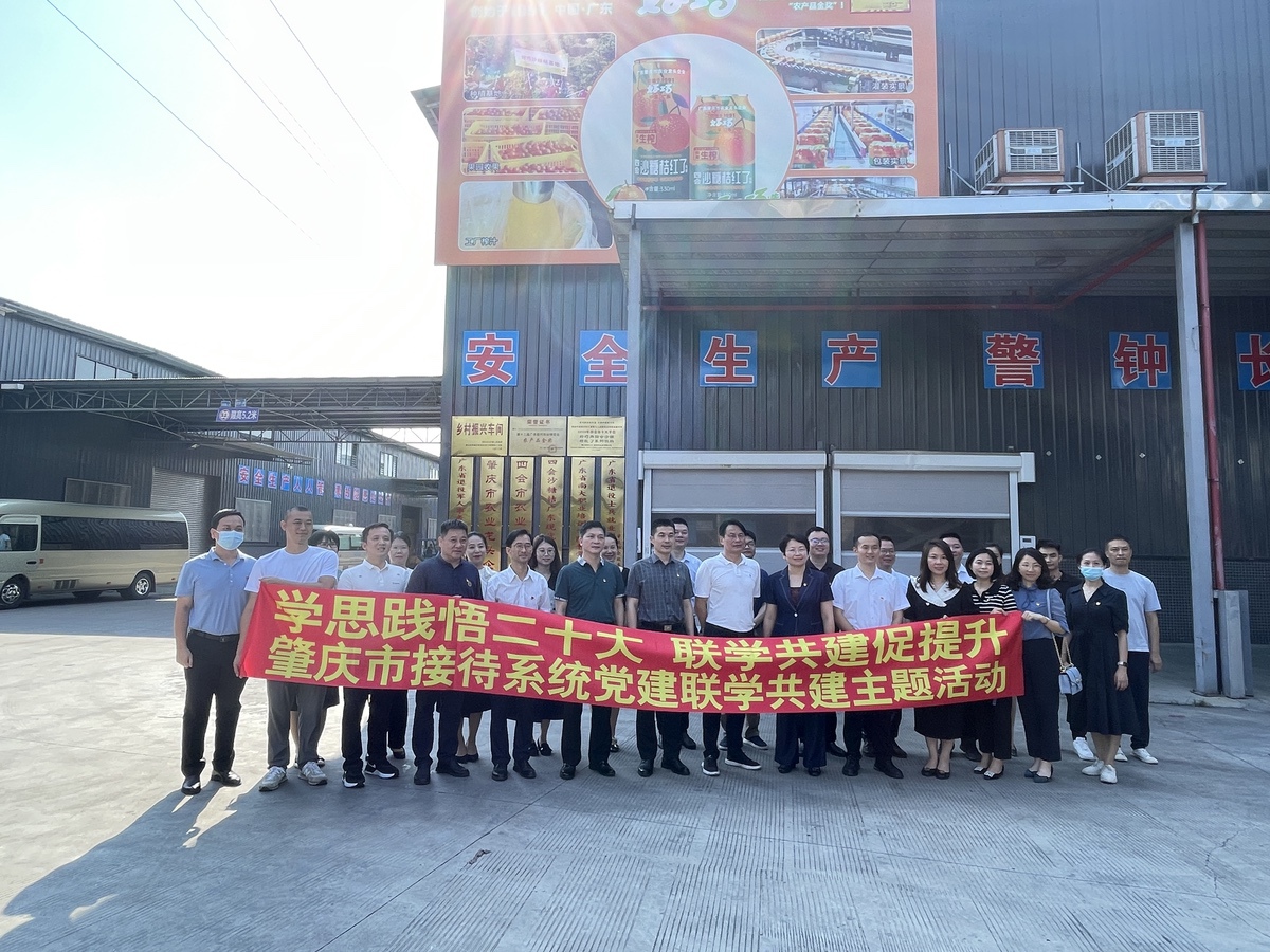 肇庆高质量发展我们在行动联学共建活动